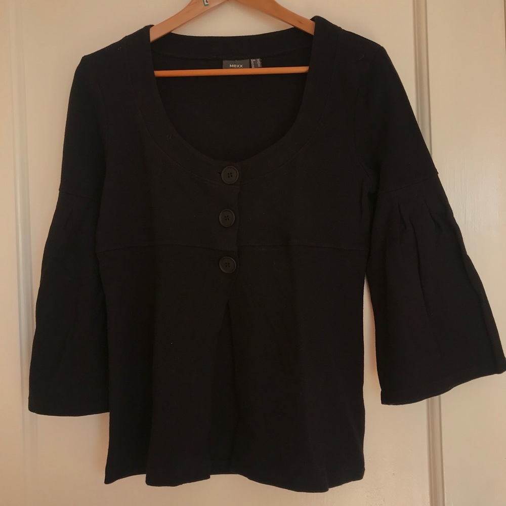 Women’s black cardigan
